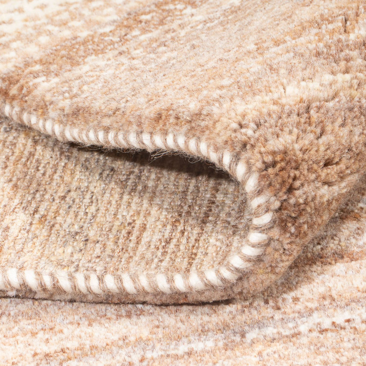 Gabbeh-tæppe - Persisk - 190 x 147 cm - flerfarvet