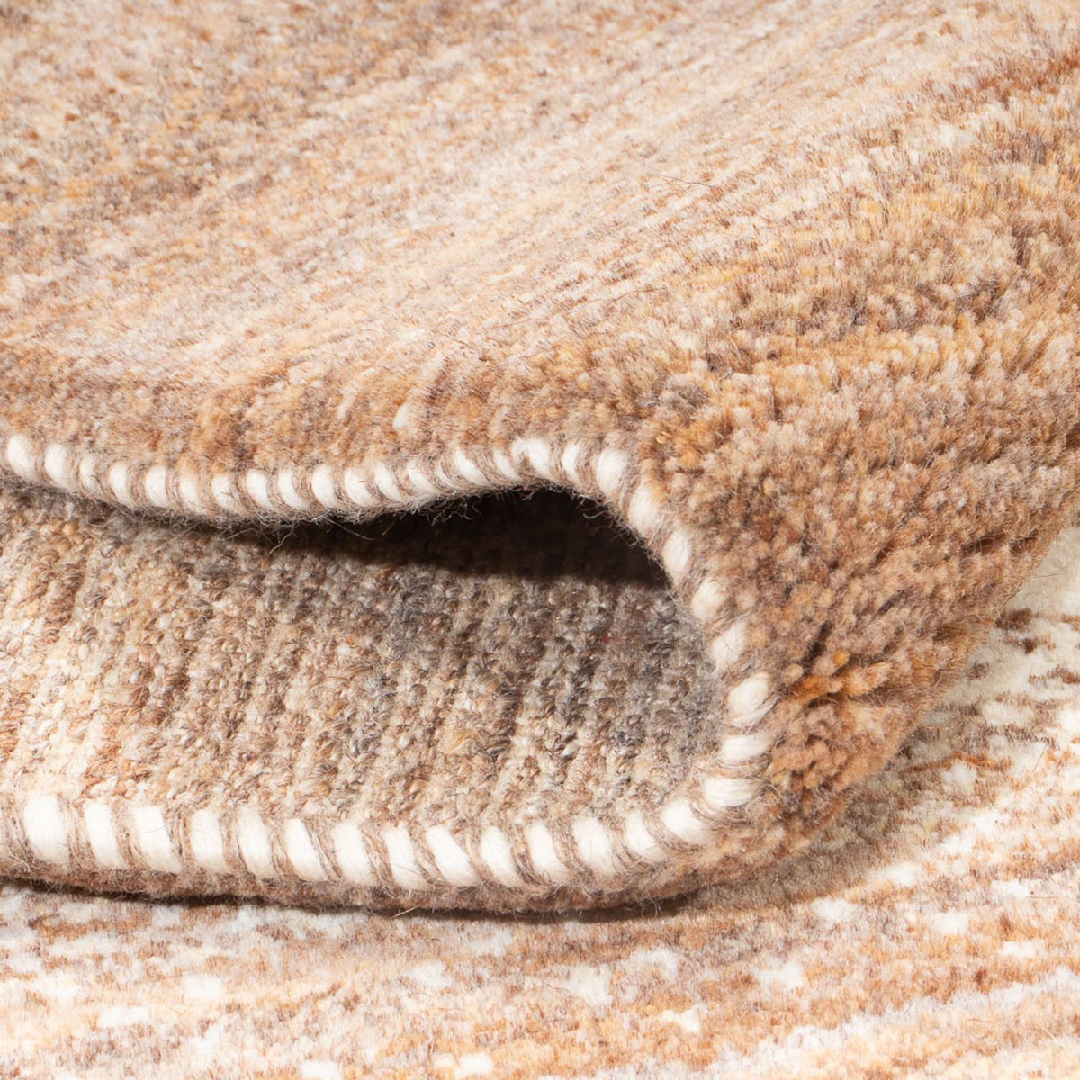 Gabbeh-tæppe - Persisk - 196 x 146 cm - flerfarvet