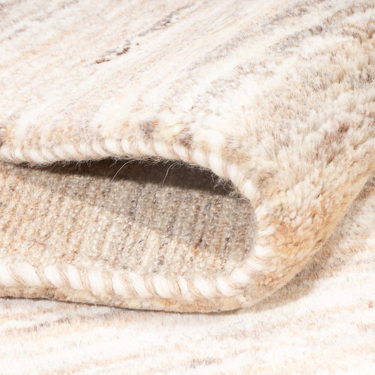 Gabbeh-tæppe - Persisk - 181 x 140 cm - flerfarvet