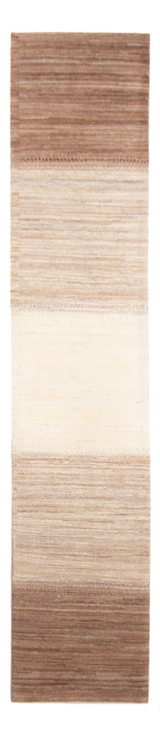 Løber Gabbeh-tæppe - Persisk - 330 x 71 cm - natur