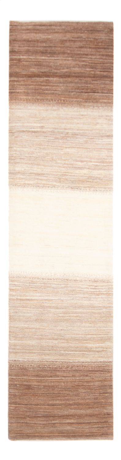 Løber Gabbeh-tæppe - Persisk - 333 x 78 cm - natur
