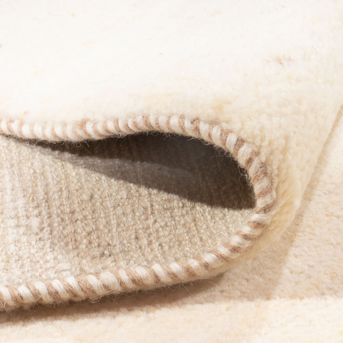 Gabbeh-tæppe - Persisk - 303 x 213 cm - hvid