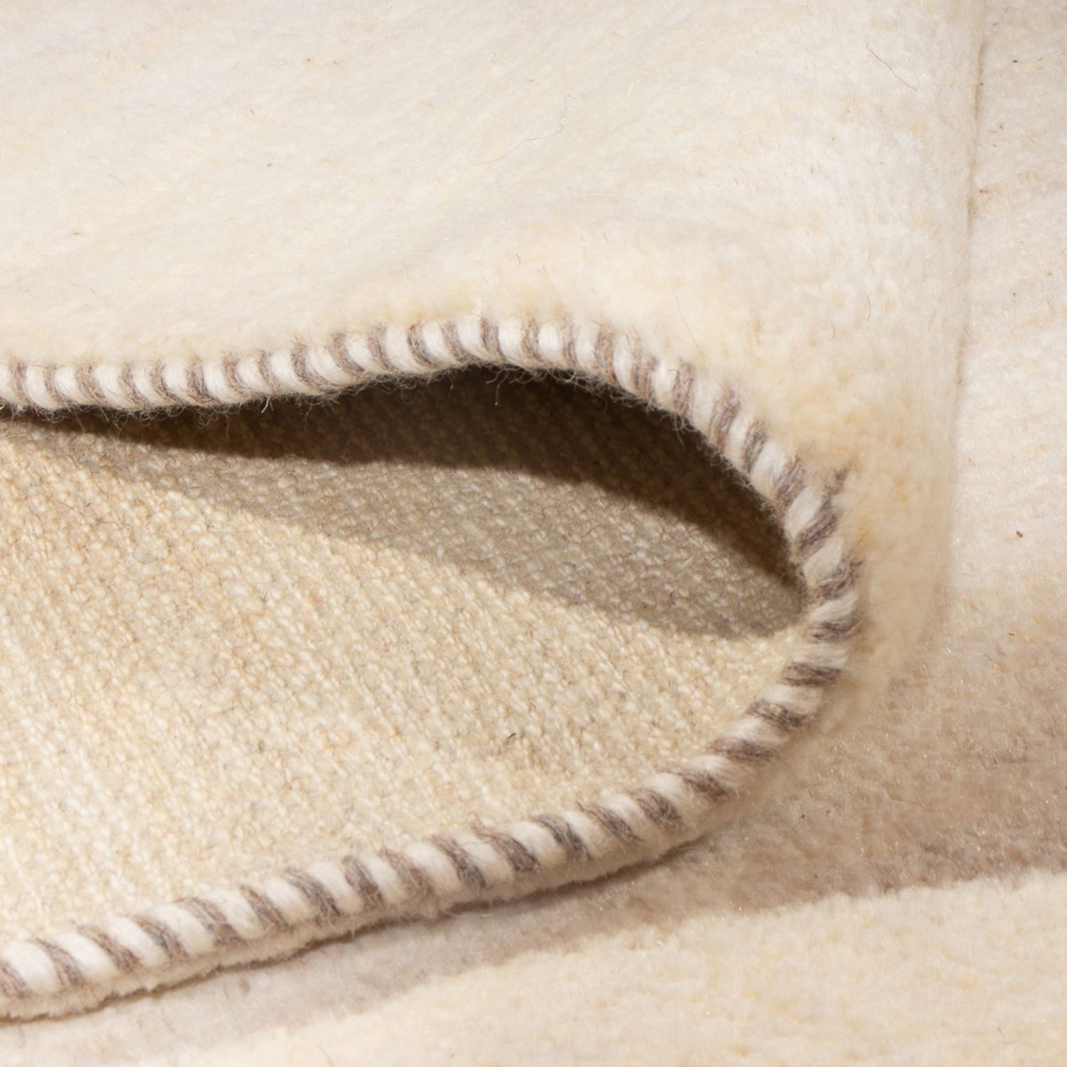 Gabbeh-tæppe - Persisk - 298 x 216 cm - lys beige