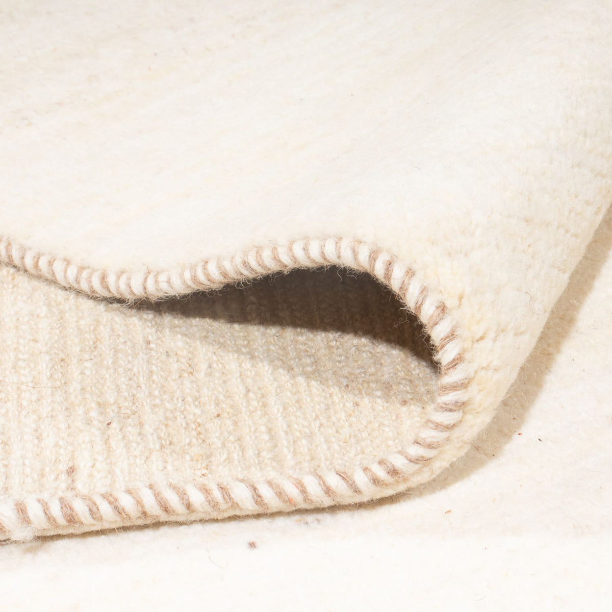 Gabbeh-tæppe - Persisk - 280 x 210 cm - lys beige