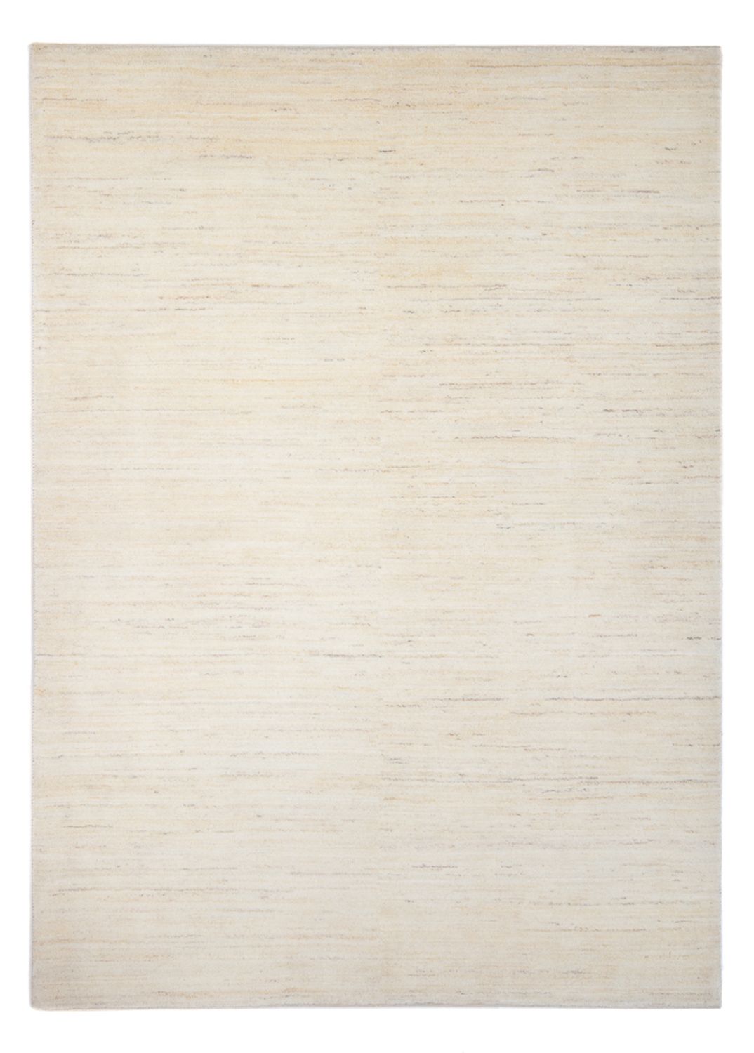 Gabbeh-tæppe - Persisk - 243 x 172 cm - naturlig hvid