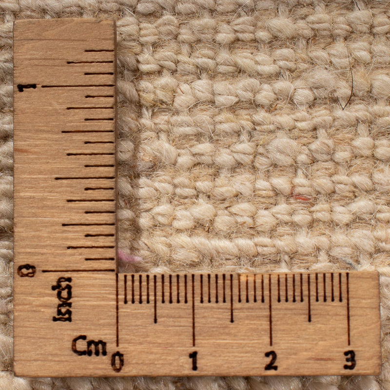 Gabbeh-tæppe - Persisk - 248 x 187 cm - naturlig hvid