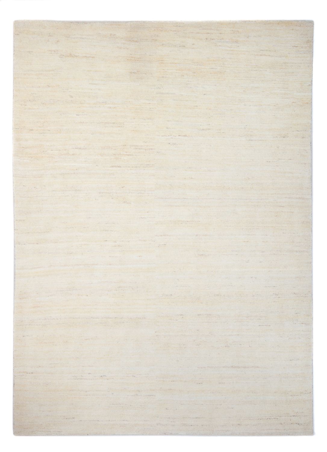 Gabbeh-tæppe - Persisk - 247 x 178 cm - naturlig hvid
