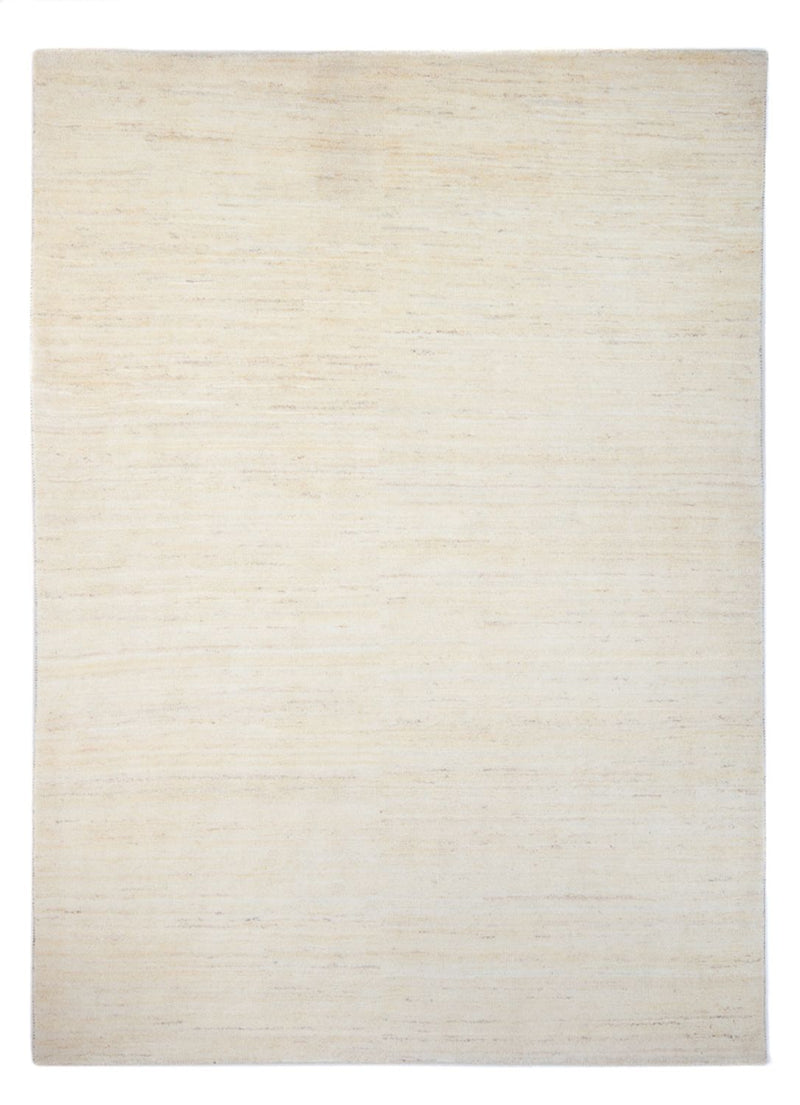 Gabbeh-tæppe - Persisk - 247 x 178 cm - naturlig hvid