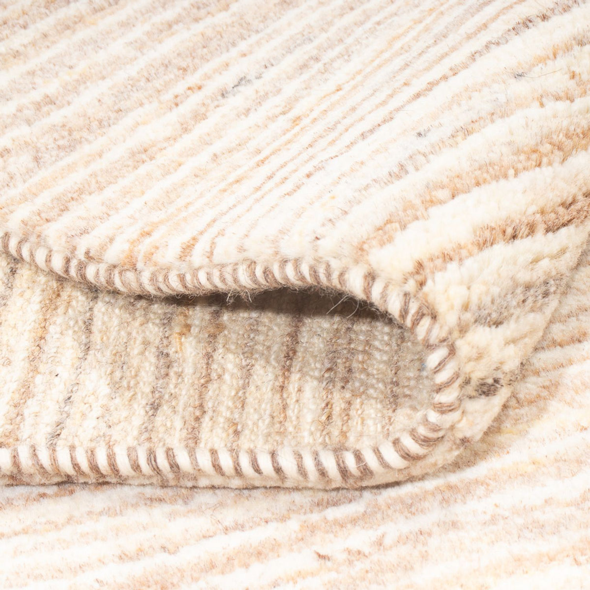 Gabbeh-tæppe - Persisk - 205 x 146 cm - beige