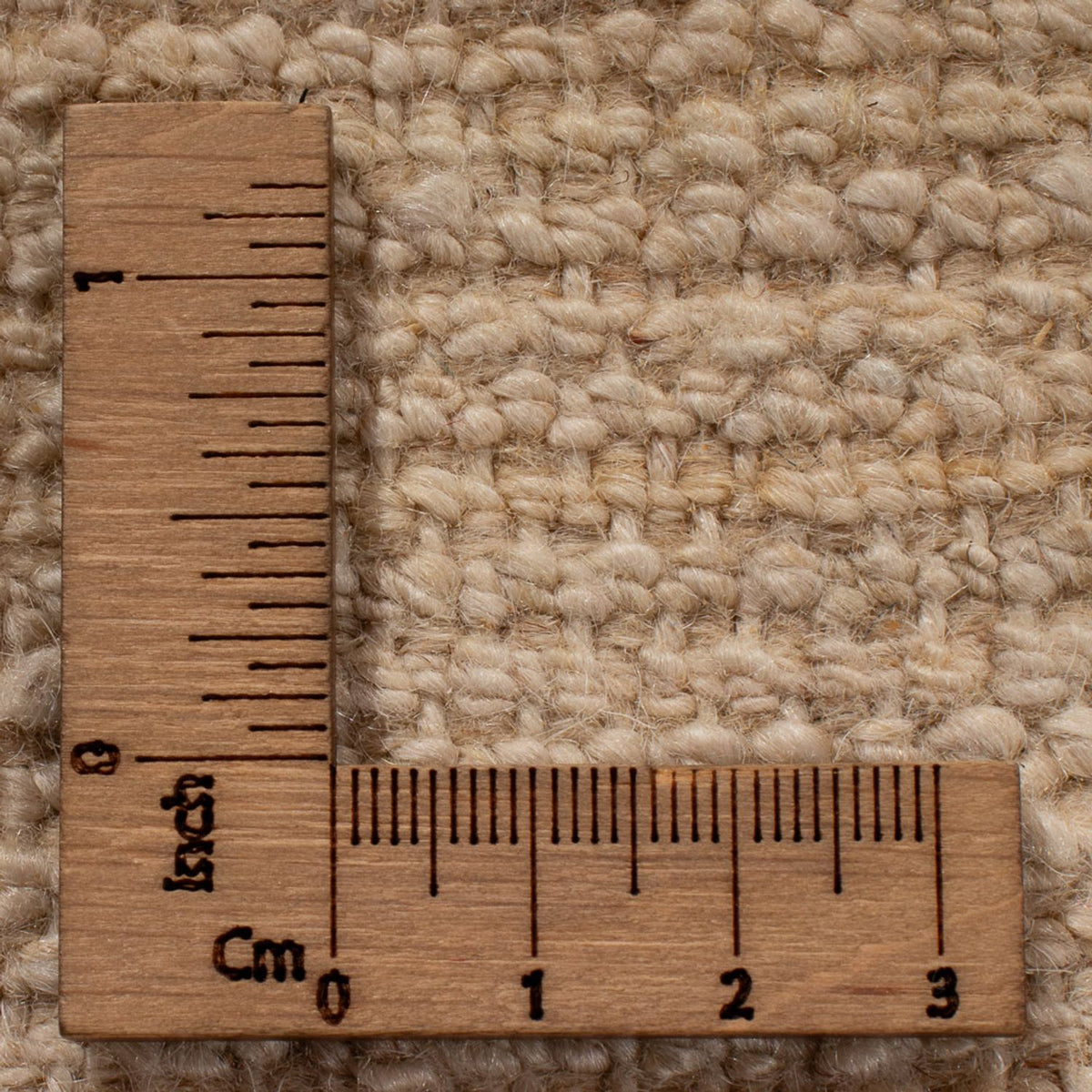 Gabbeh-tæppe - Persisk - 244 x 186 cm - lys beige