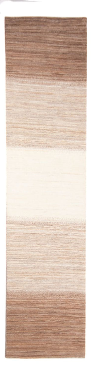 Løber Gabbeh-tæppe - Persisk - 335 x 74 cm - natur