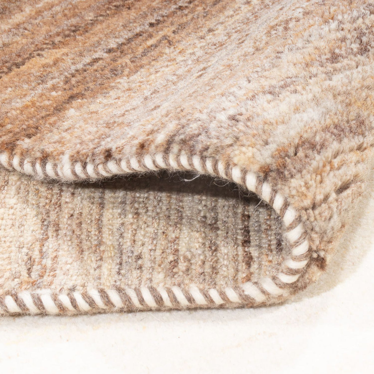 Løber Gabbeh-tæppe - Persisk - 278 x 83 cm - natur