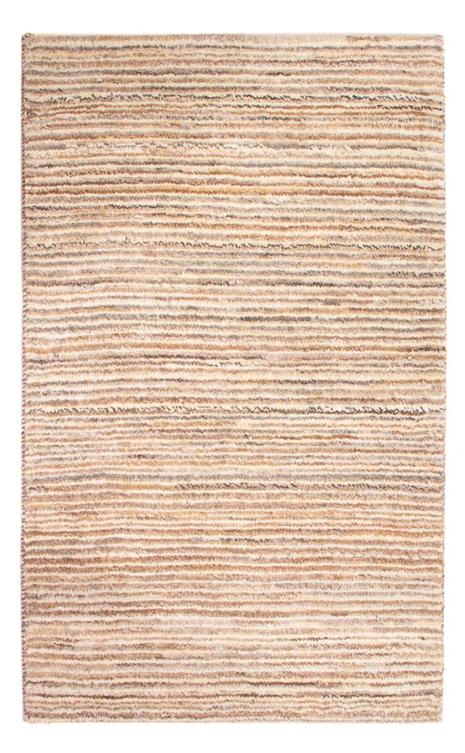 Gabbeh-tæppe - Persisk - 92 x 60 cm - lys beige