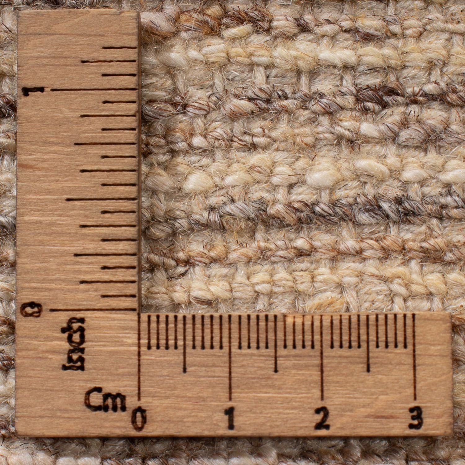 Gabbeh-tæppe - Persisk - 95 x 56 cm - lys beige