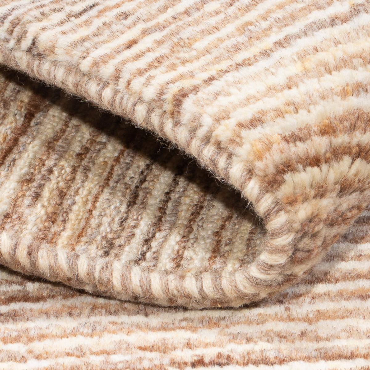 Gabbeh-tæppe - Persisk - 91 x 60 cm - lys beige