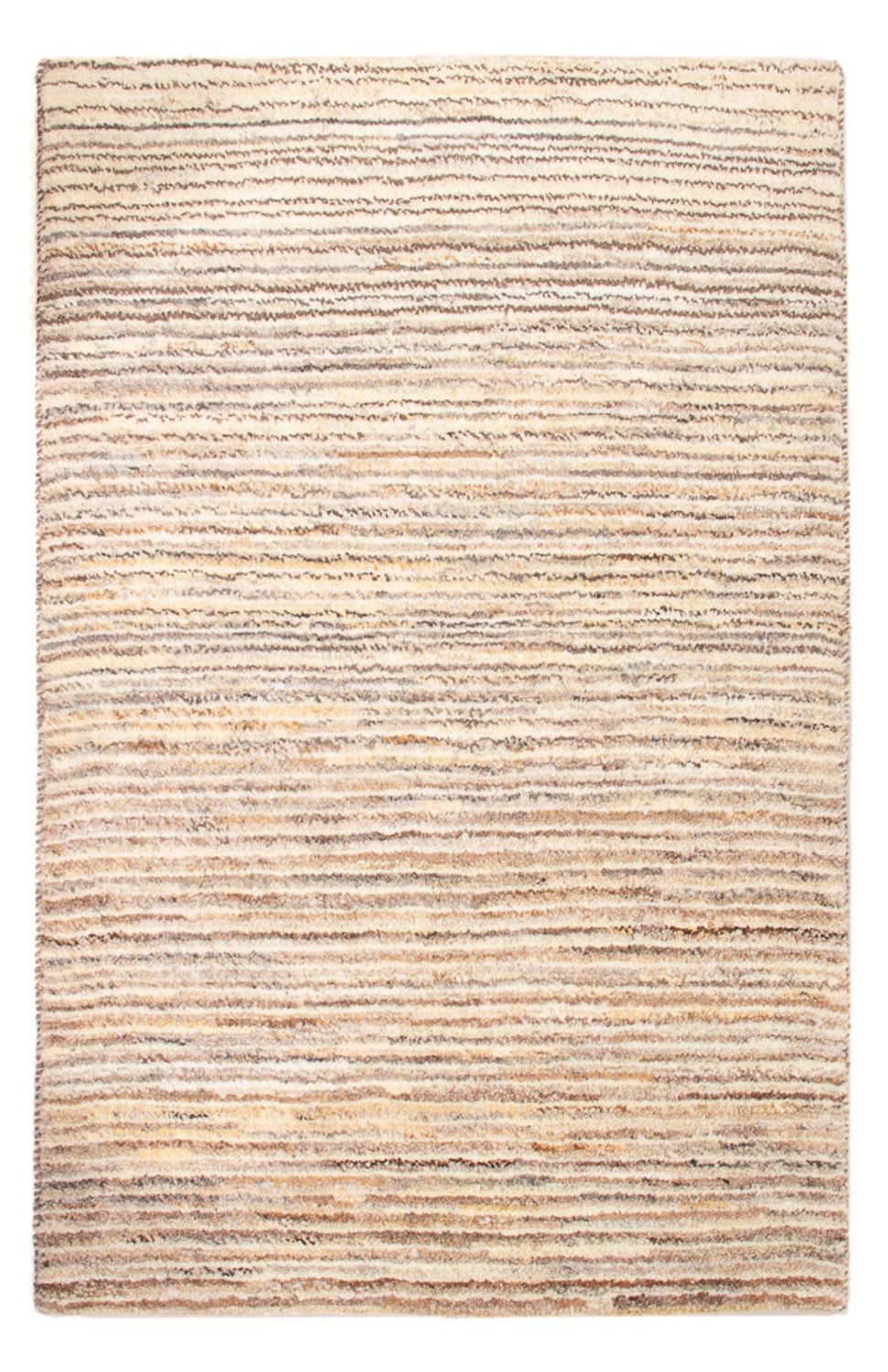 Gabbeh-tæppe - Persisk - 93 x 62 cm - lys beige