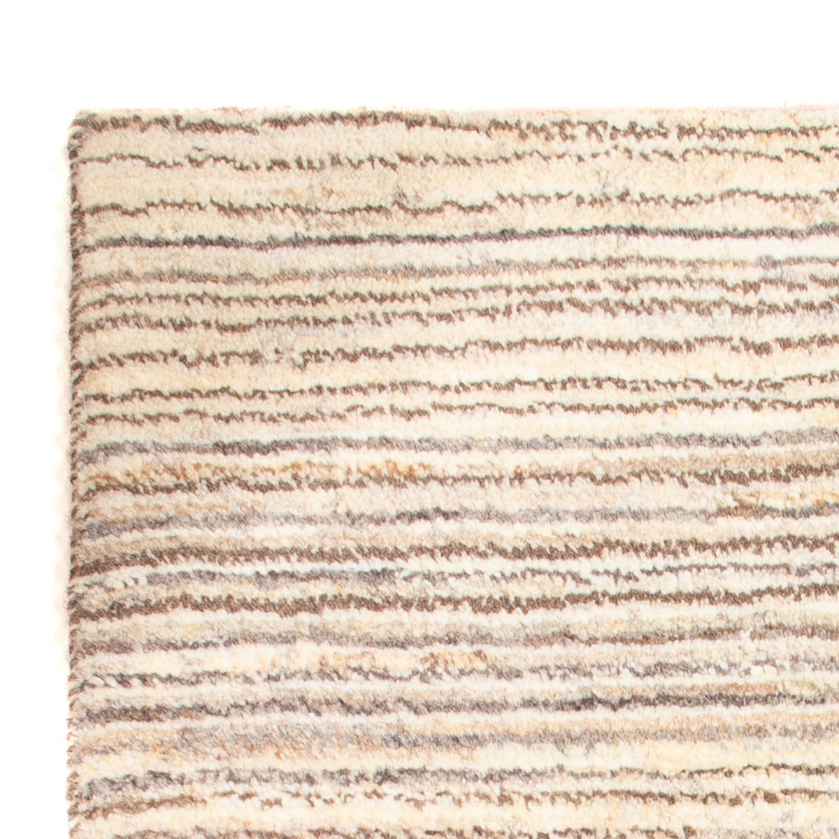Gabbeh-tæppe - Persisk - 93 x 62 cm - lys beige