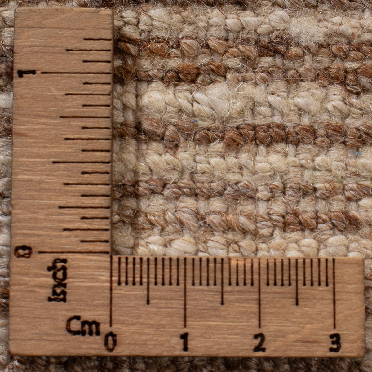 Gabbeh-tæppe - Persisk - 88 x 58 cm - lys beige