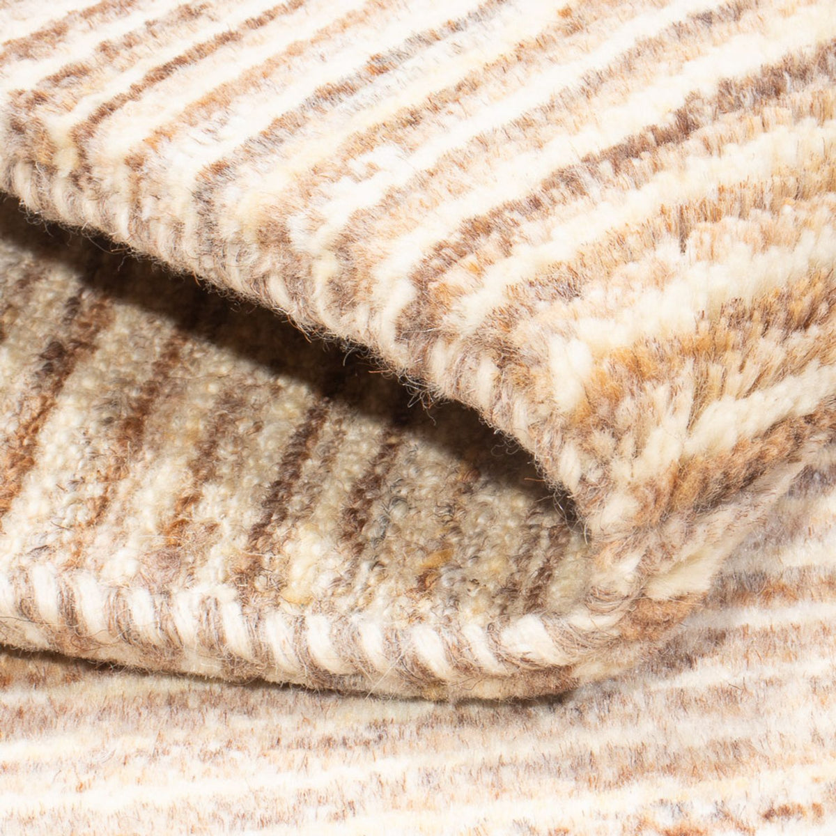 Gabbeh-tæppe - Persisk - 94 x 60 cm - lys beige