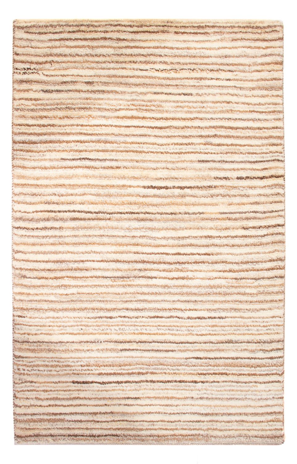 Gabbeh-tæppe - Persisk - 95 x 60 cm - lys beige