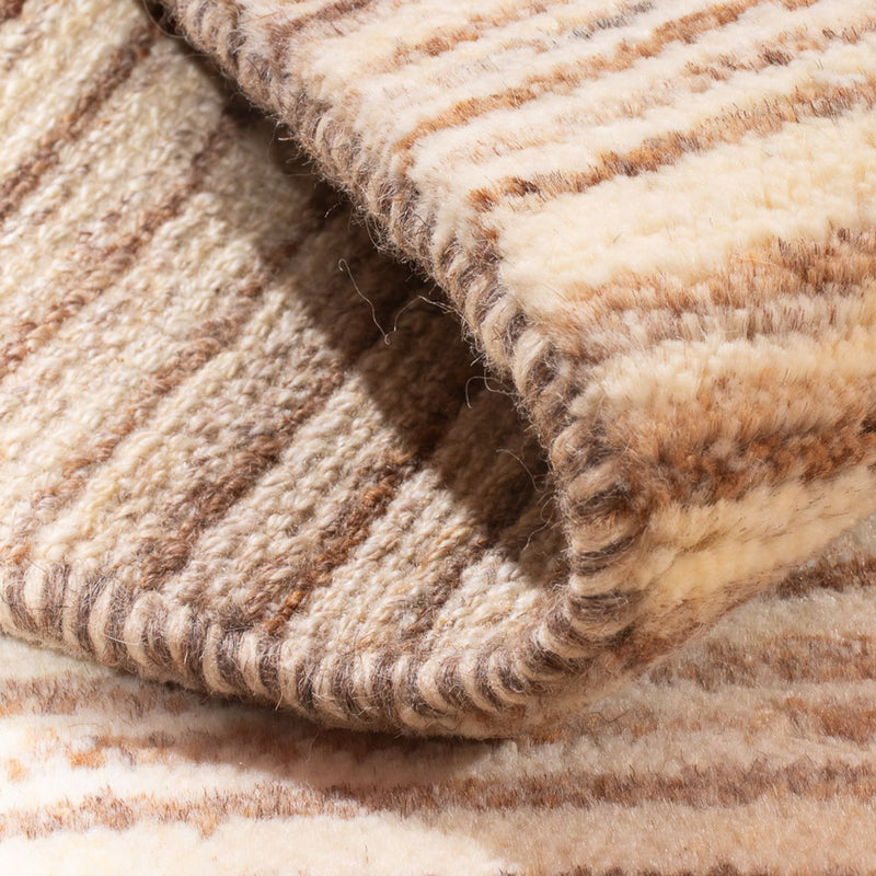 Gabbeh-tæppe - Persisk - 95 x 60 cm - lys beige