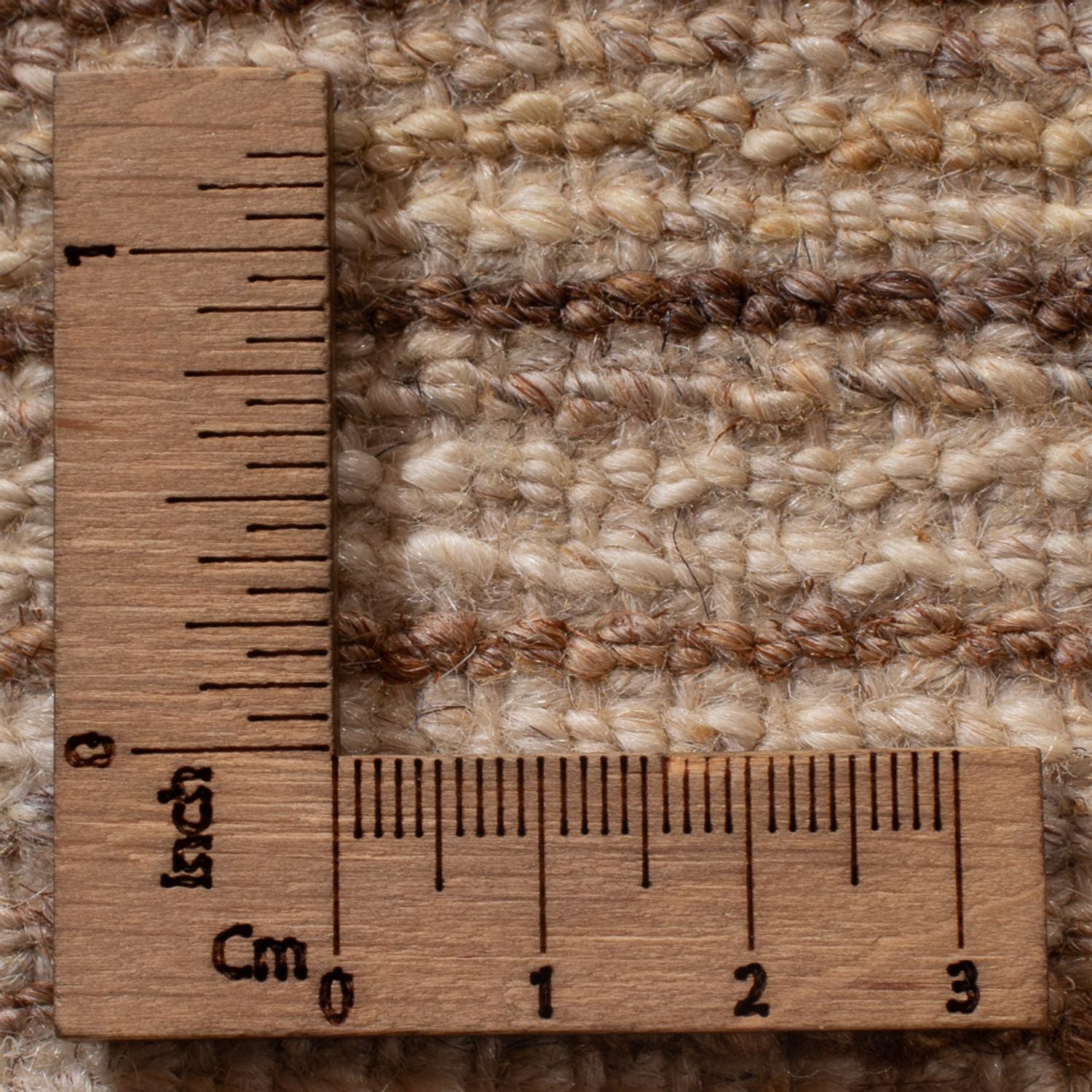 Gabbeh-tæppe - Persisk - 95 x 60 cm - lys beige