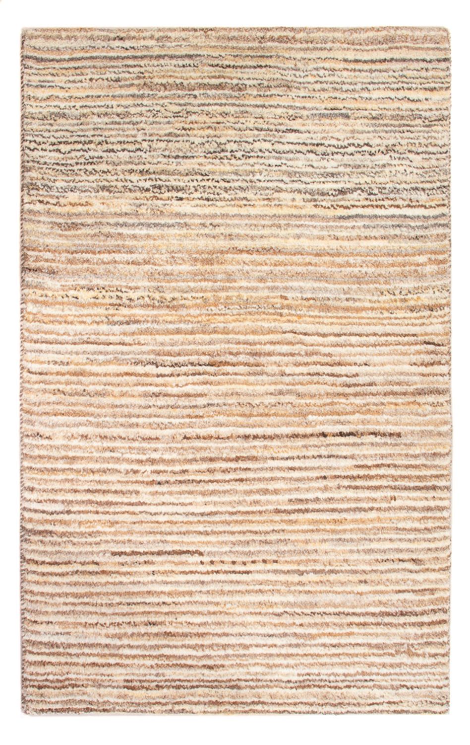 Gabbeh-tæppe - Persisk - 92 x 60 cm - lys beige