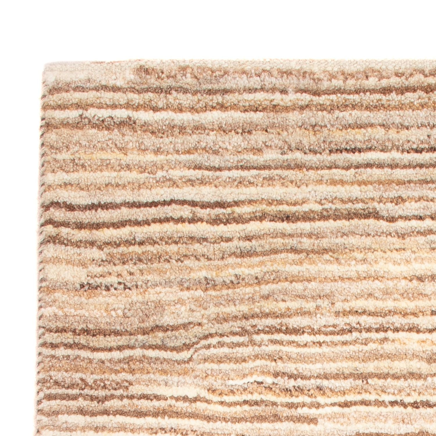 Gabbeh-tæppe - Persisk - 93 x 63 cm - lys beige