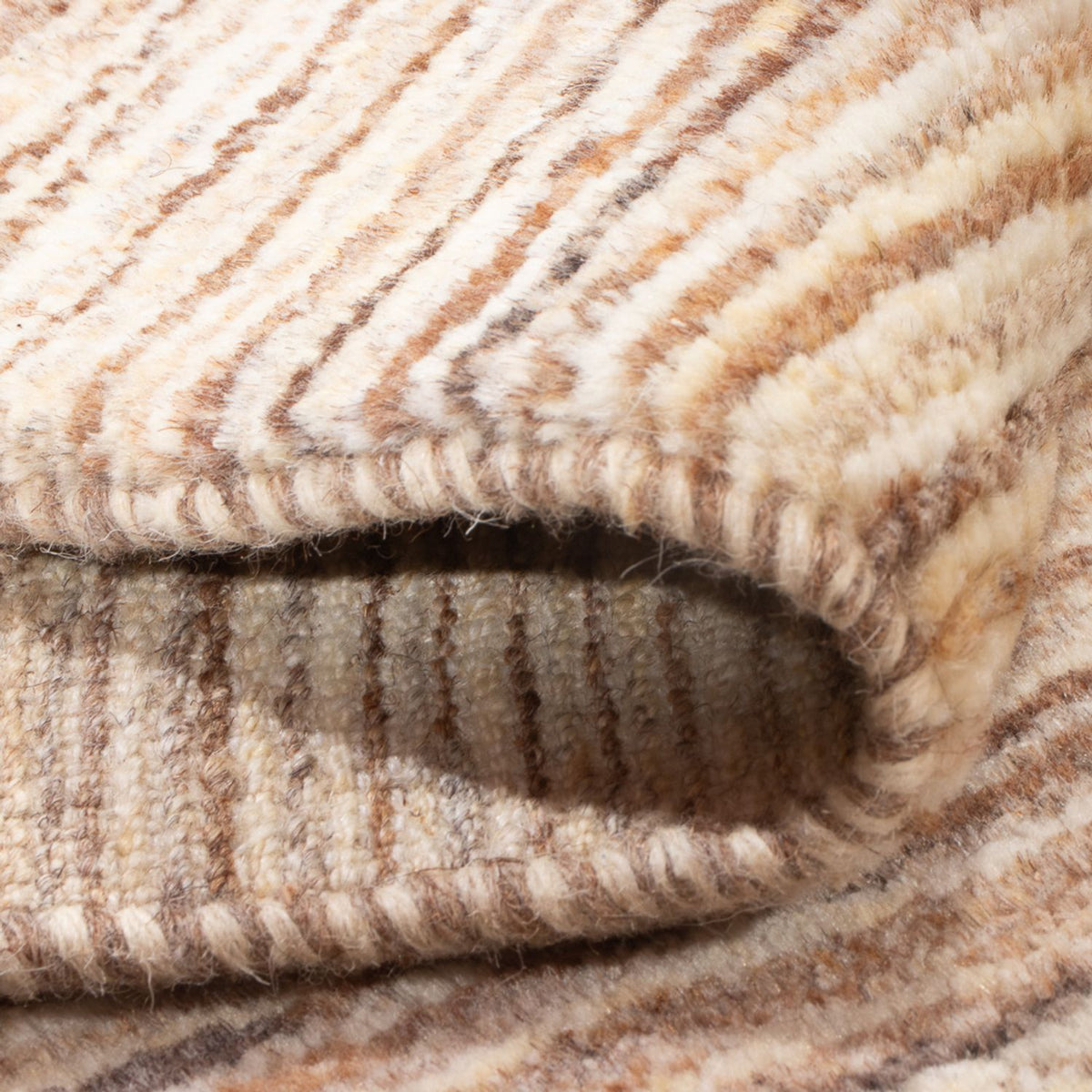 Gabbeh-tæppe - Persisk - 92 x 60 cm - lys beige