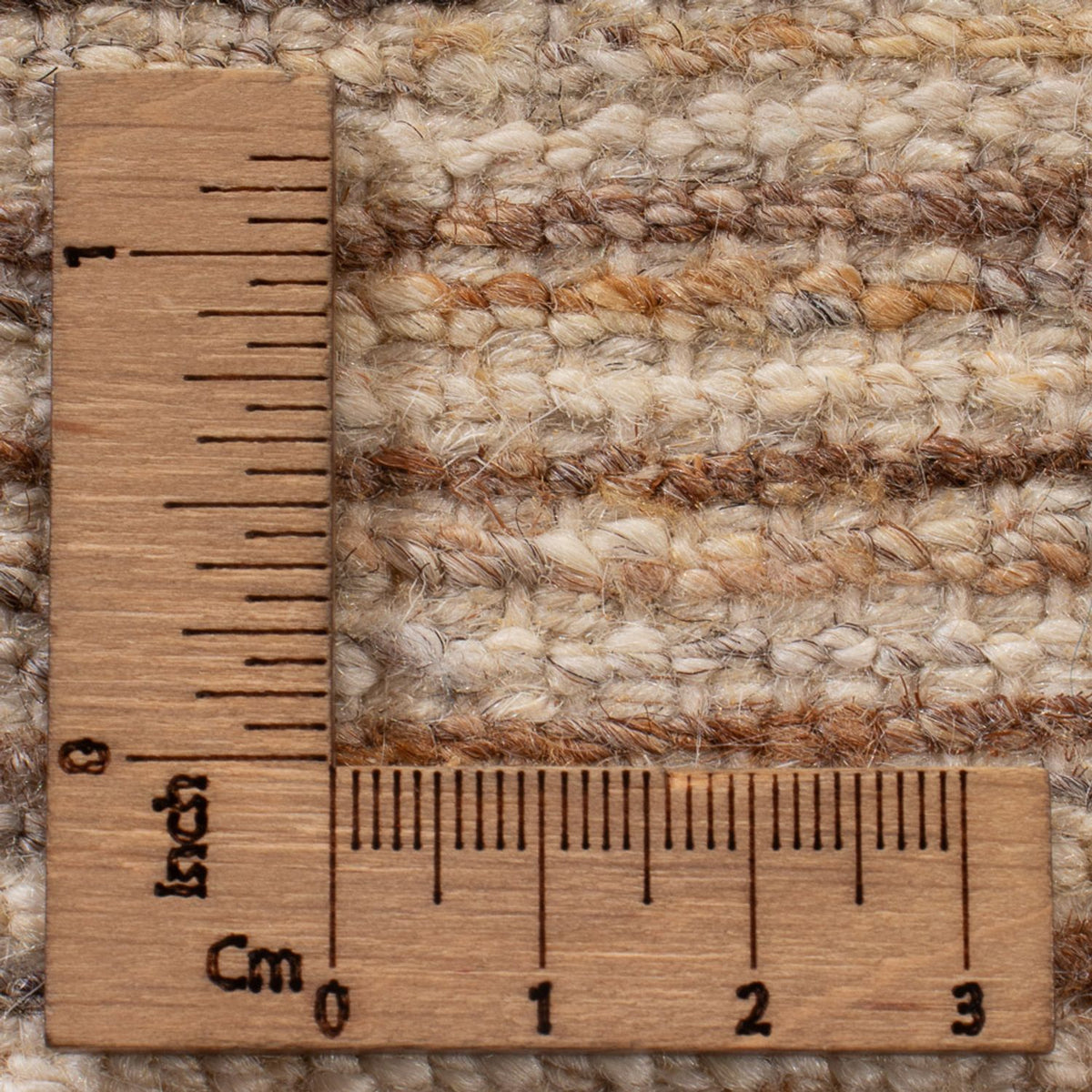 Gabbeh-tæppe - Persisk - 93 x 60 cm - lys beige