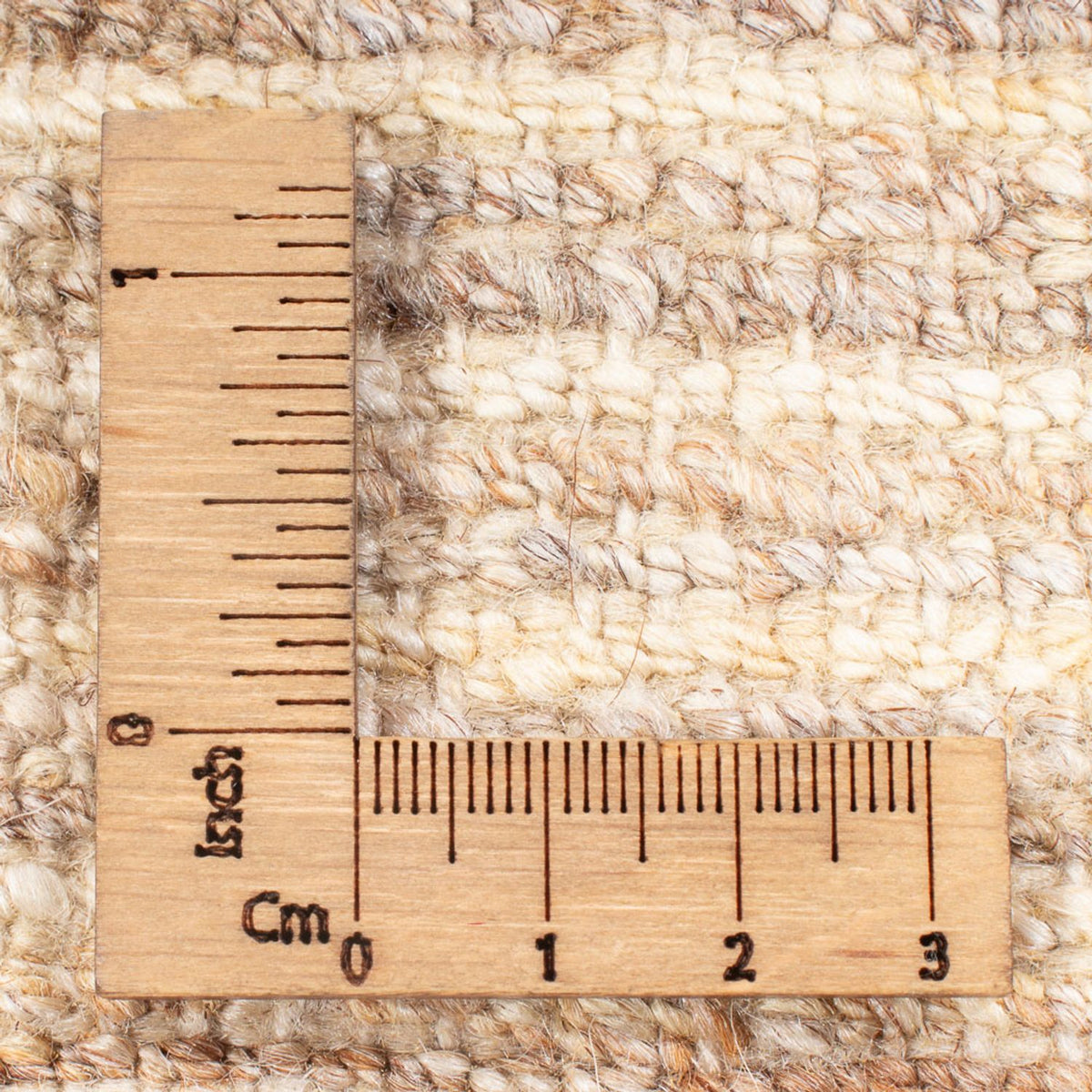 Gabbeh-tæppe - Persisk - 147 x 103 cm - mørk beige