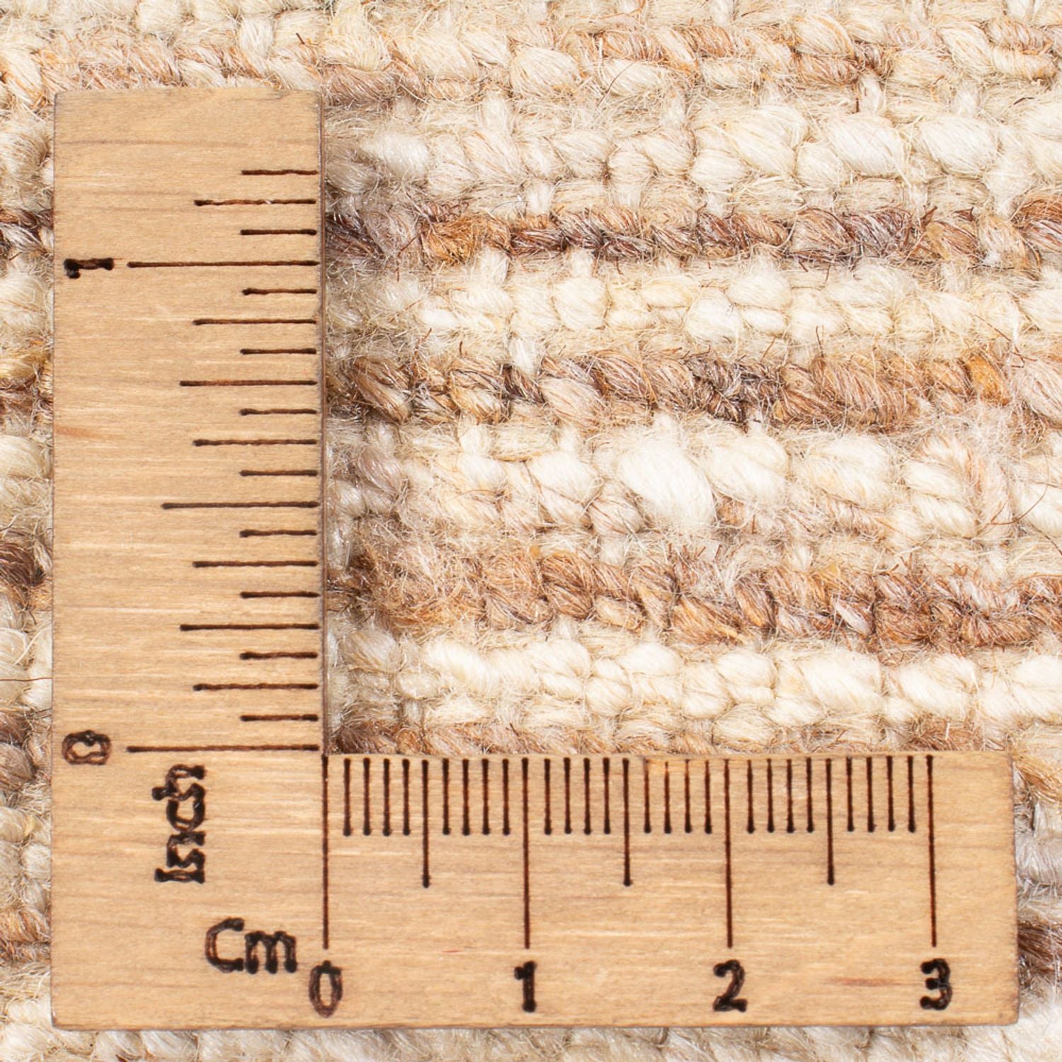 Gabbeh-tæppe - Persisk - 142 x 96 cm - lys beige