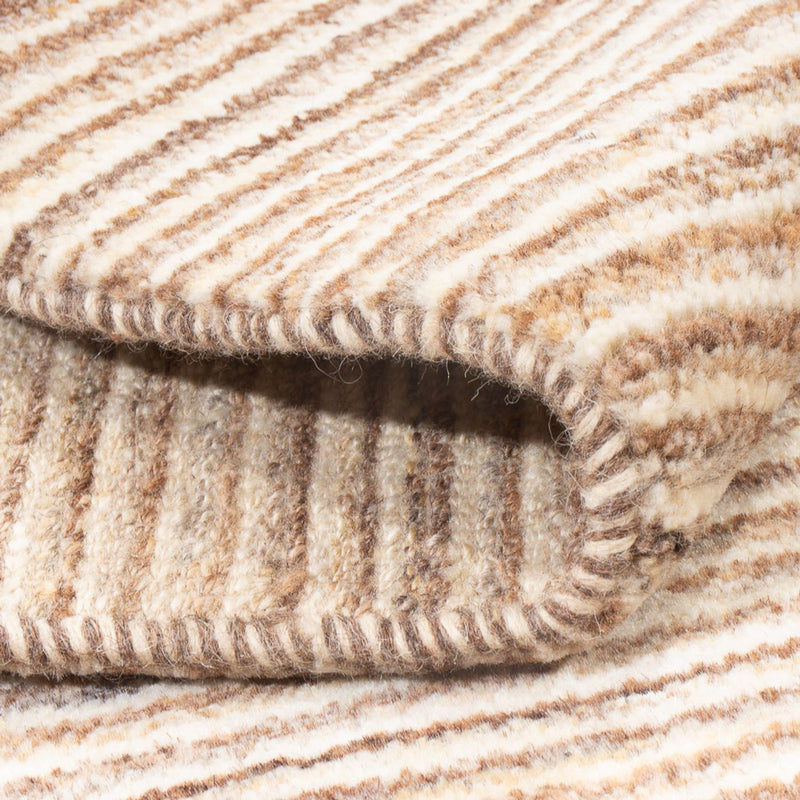 Gabbeh-tæppe - Persisk - 146 x 106 cm - lys beige