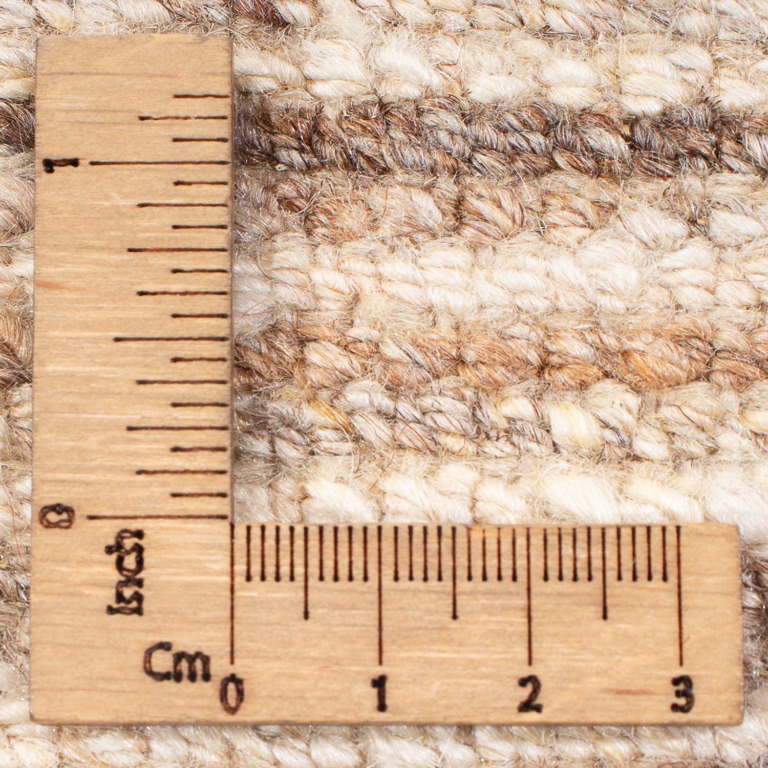 Gabbeh-tæppe - Persisk - 146 x 106 cm - lys beige