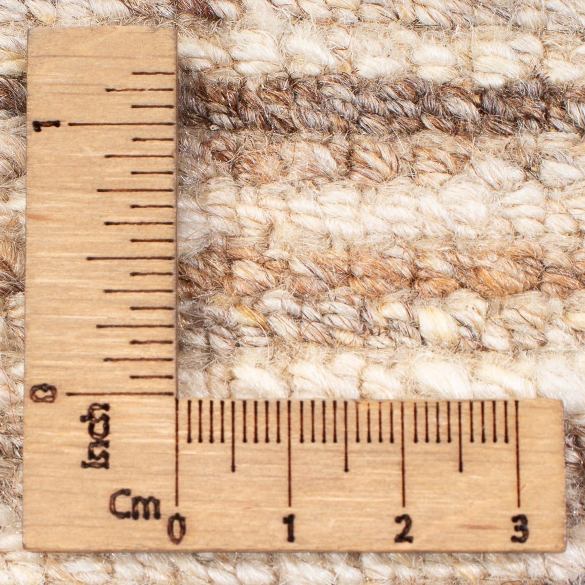 Gabbeh-tæppe - Persisk - 146 x 106 cm - lys beige