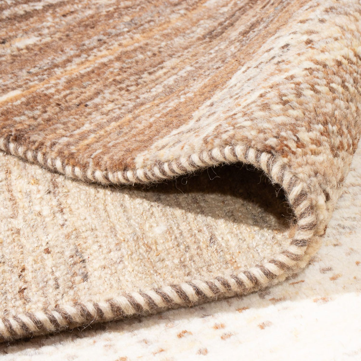 Gabbeh-tæppe - Persisk - 340 x 257 cm - flerfarvet