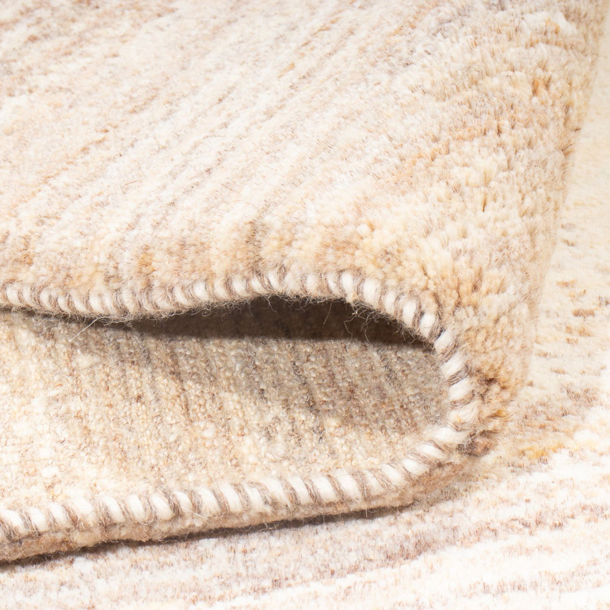 Gabbeh-tæppe - Persisk - 190 x 152 cm - flerfarvet