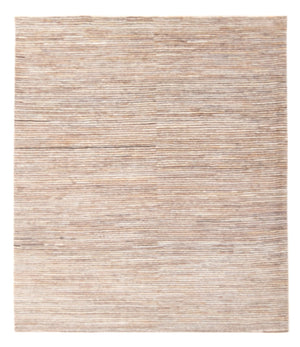 Gabbeh-tæppe - Persisk - 190 x 152 cm - mørk beige