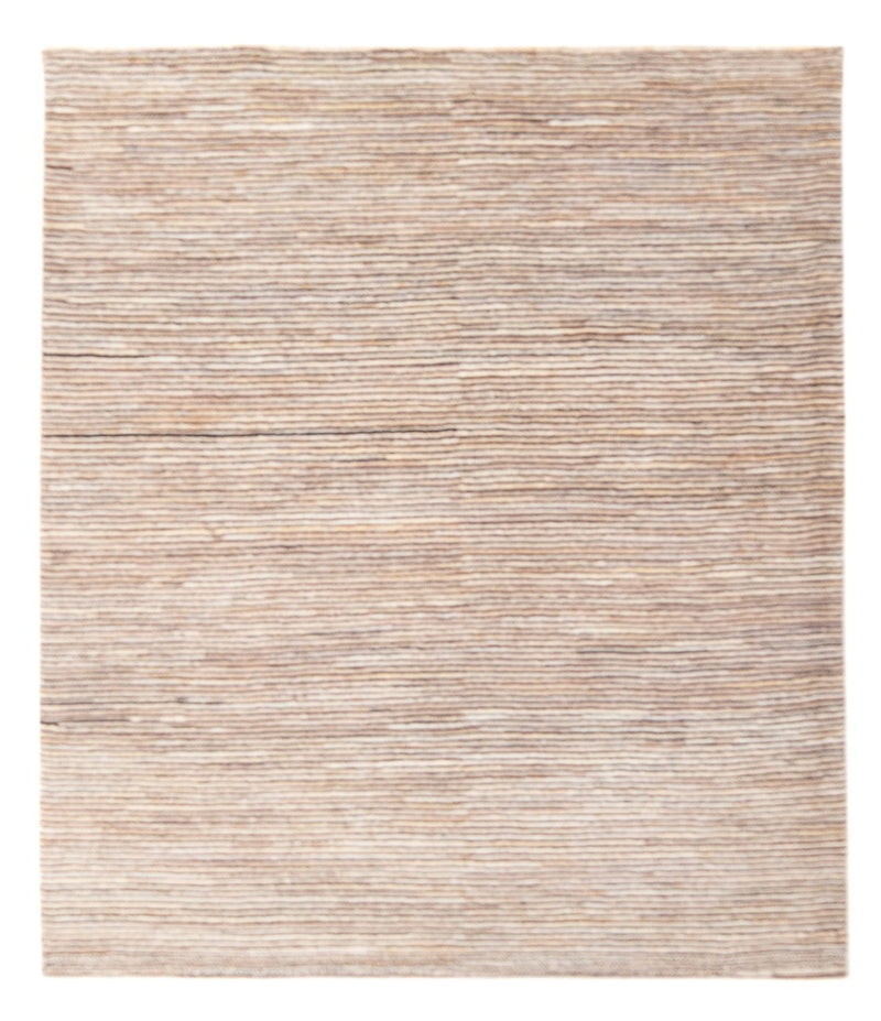 Gabbeh-tæppe - Persisk - 190 x 152 cm - mørk beige