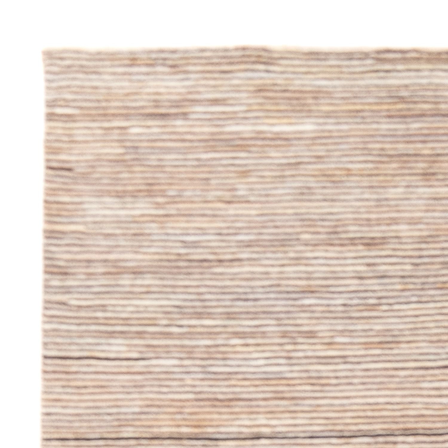 Gabbeh-tæppe - Persisk - 190 x 152 cm - mørk beige