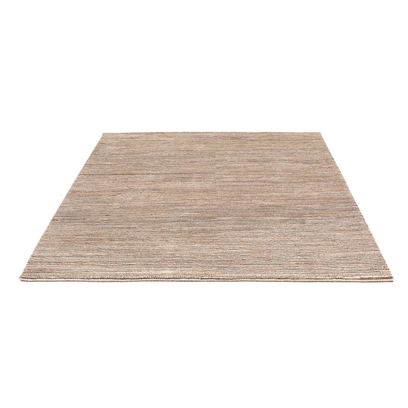 Gabbeh-tæppe - Persisk - 190 x 152 cm - mørk beige