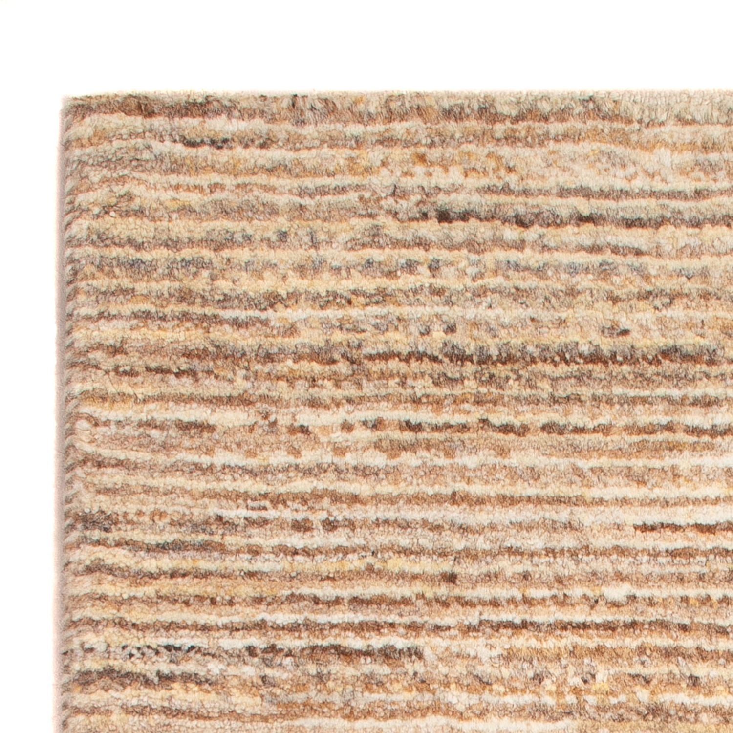 Gabbeh-tæppe - Persisk - 90 x 60 cm - mørk beige
