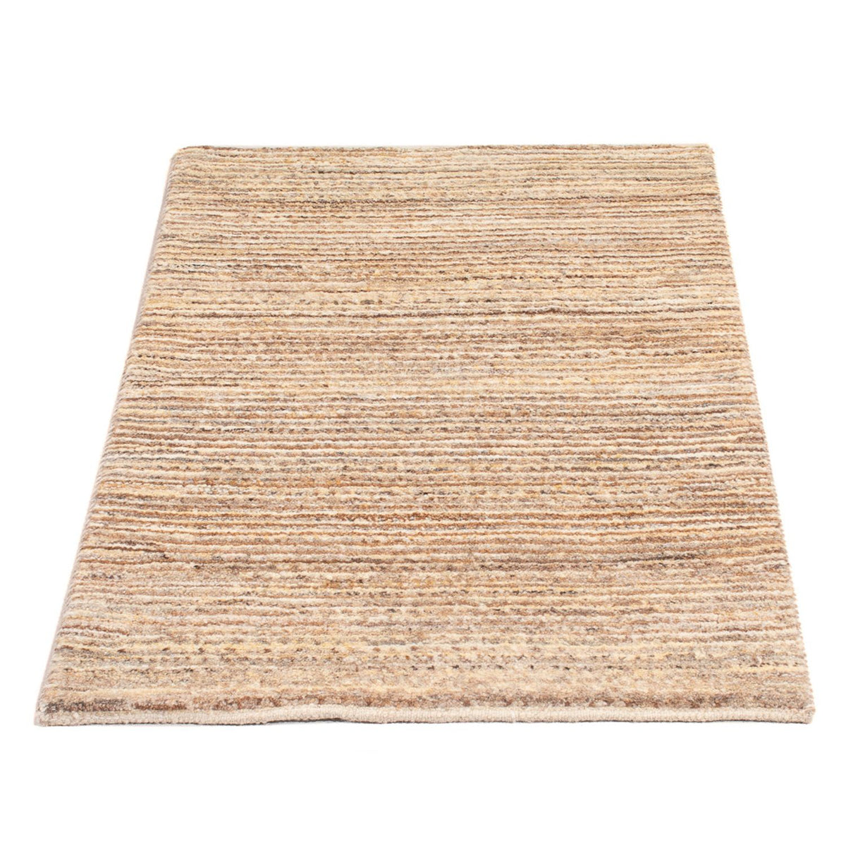 Gabbeh-tæppe - Persisk - 90 x 60 cm - mørk beige