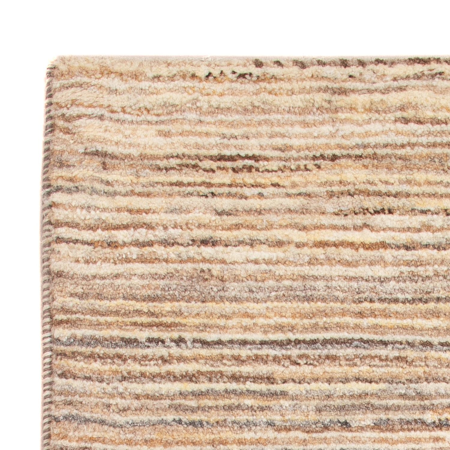 Gabbeh-tæppe - Persisk - 93 x 61 cm - mørk beige