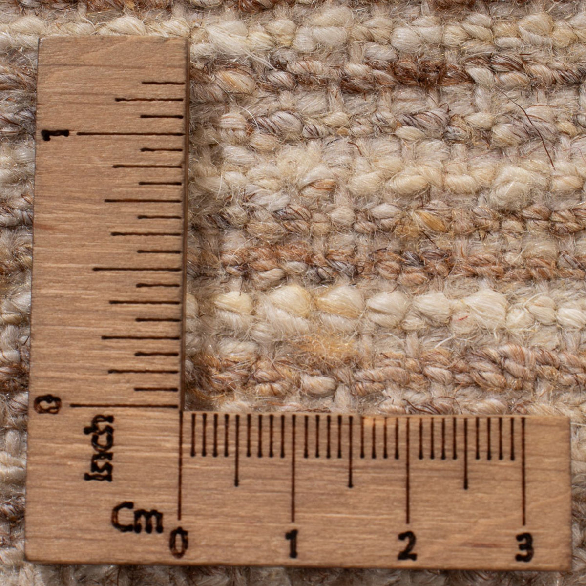 Gabbeh-tæppe - Persisk - 93 x 61 cm - mørk beige