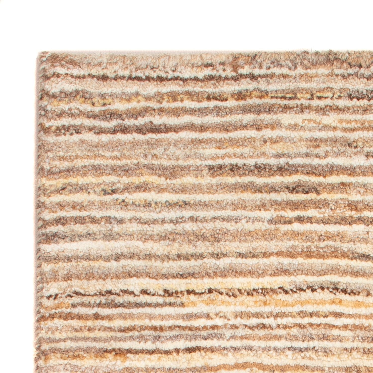 Gabbeh-tæppe - Persisk - 90 x 58 cm - mørk beige