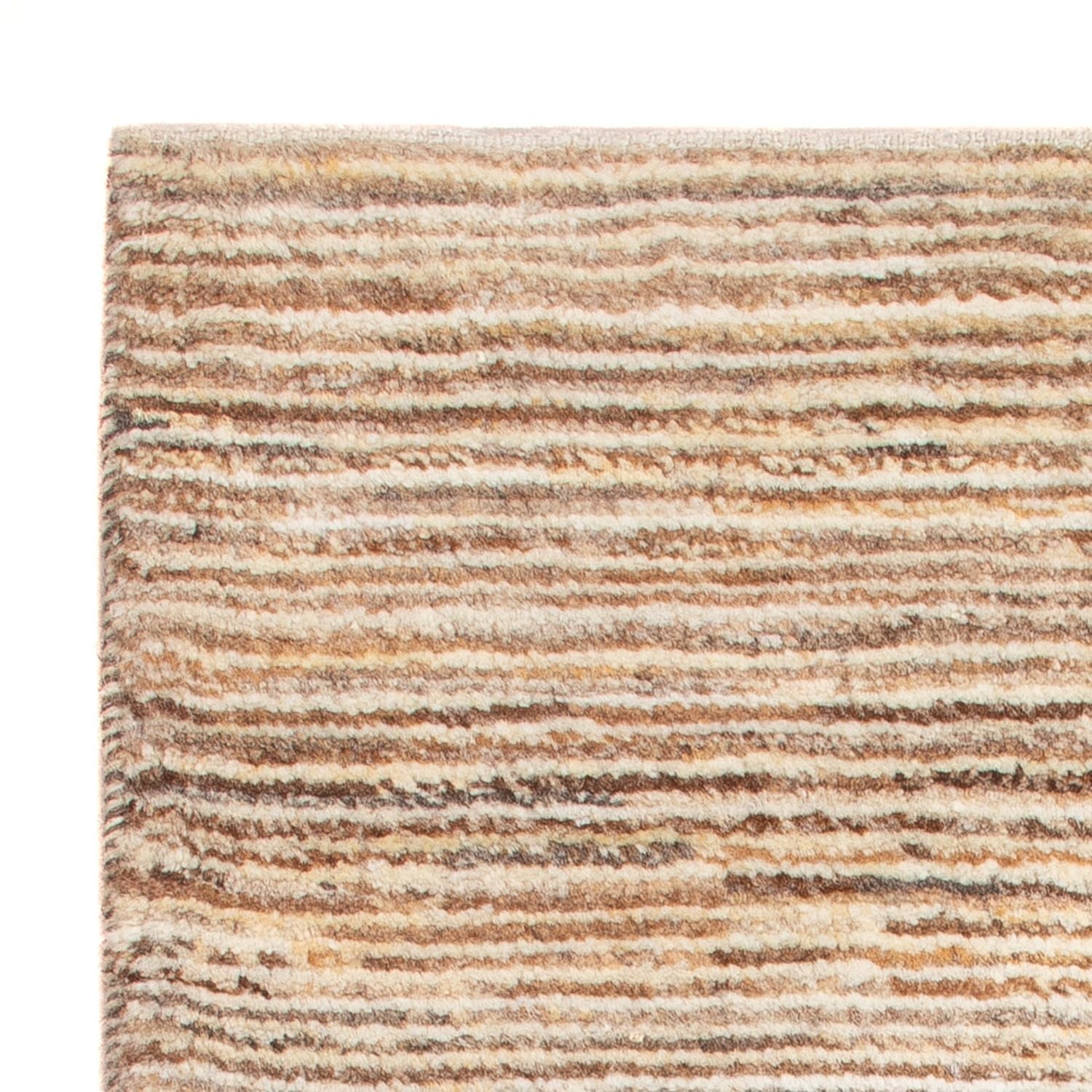 Gabbeh-tæppe - Persisk - 92 x 61 cm - mørk beige