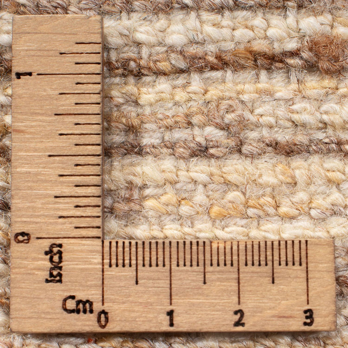 Gabbeh-tæppe - Persisk - 96 x 55 cm - mørk beige