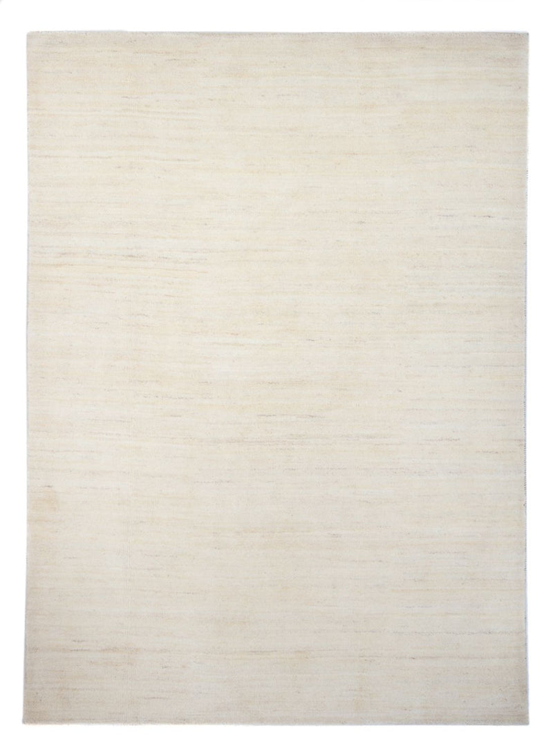 Gabbeh-tæppe - Persisk - 247 x 168 cm - naturlig hvid