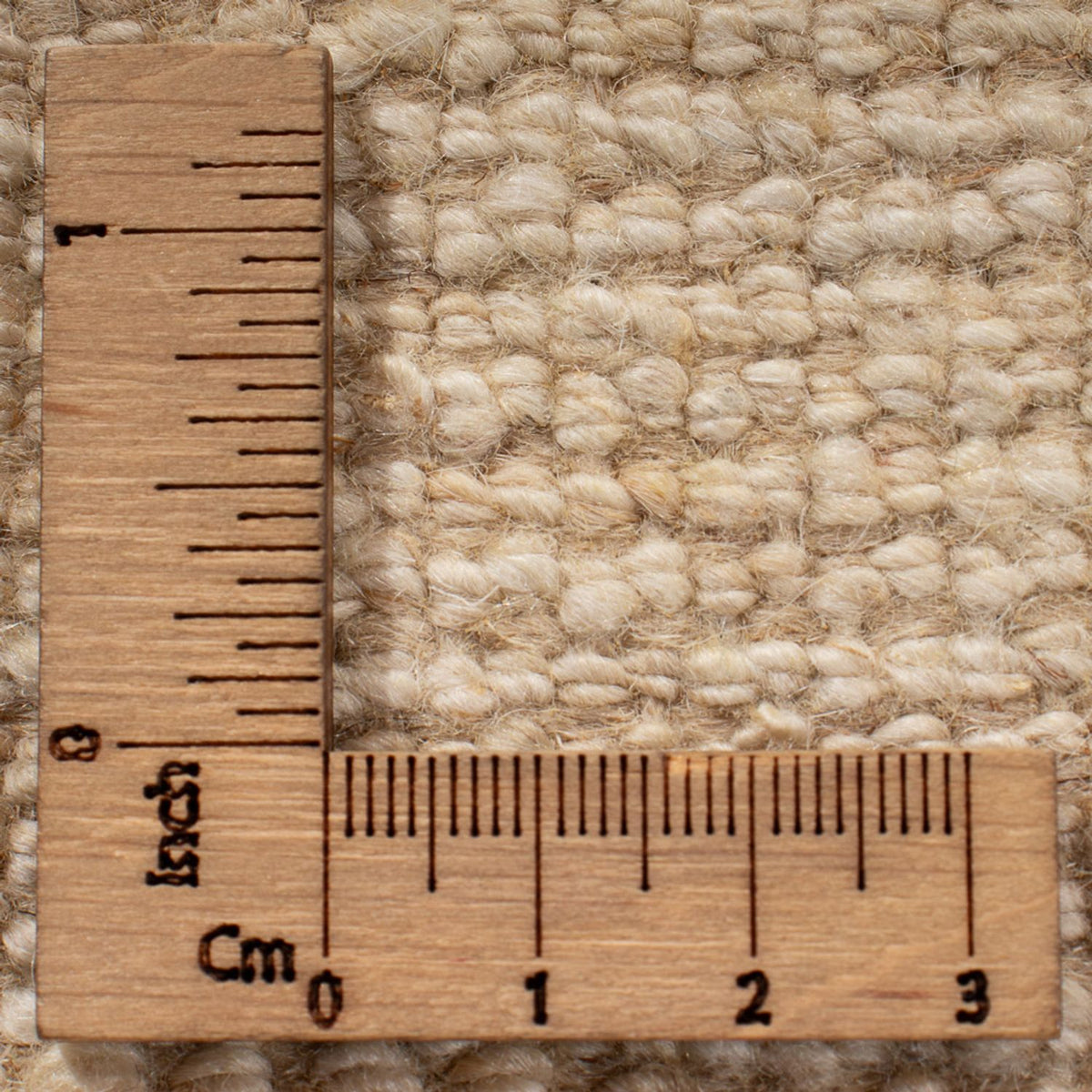 Gabbeh-tæppe - Persisk - 247 x 168 cm - naturlig hvid